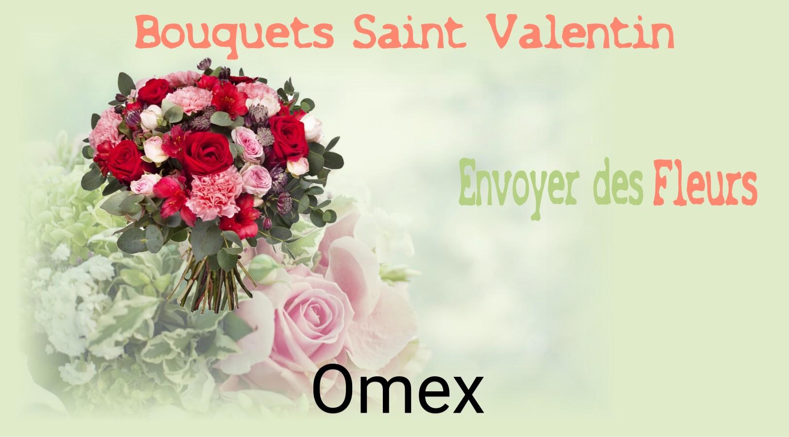 Roses de Saint-Valentin livrées à Omex